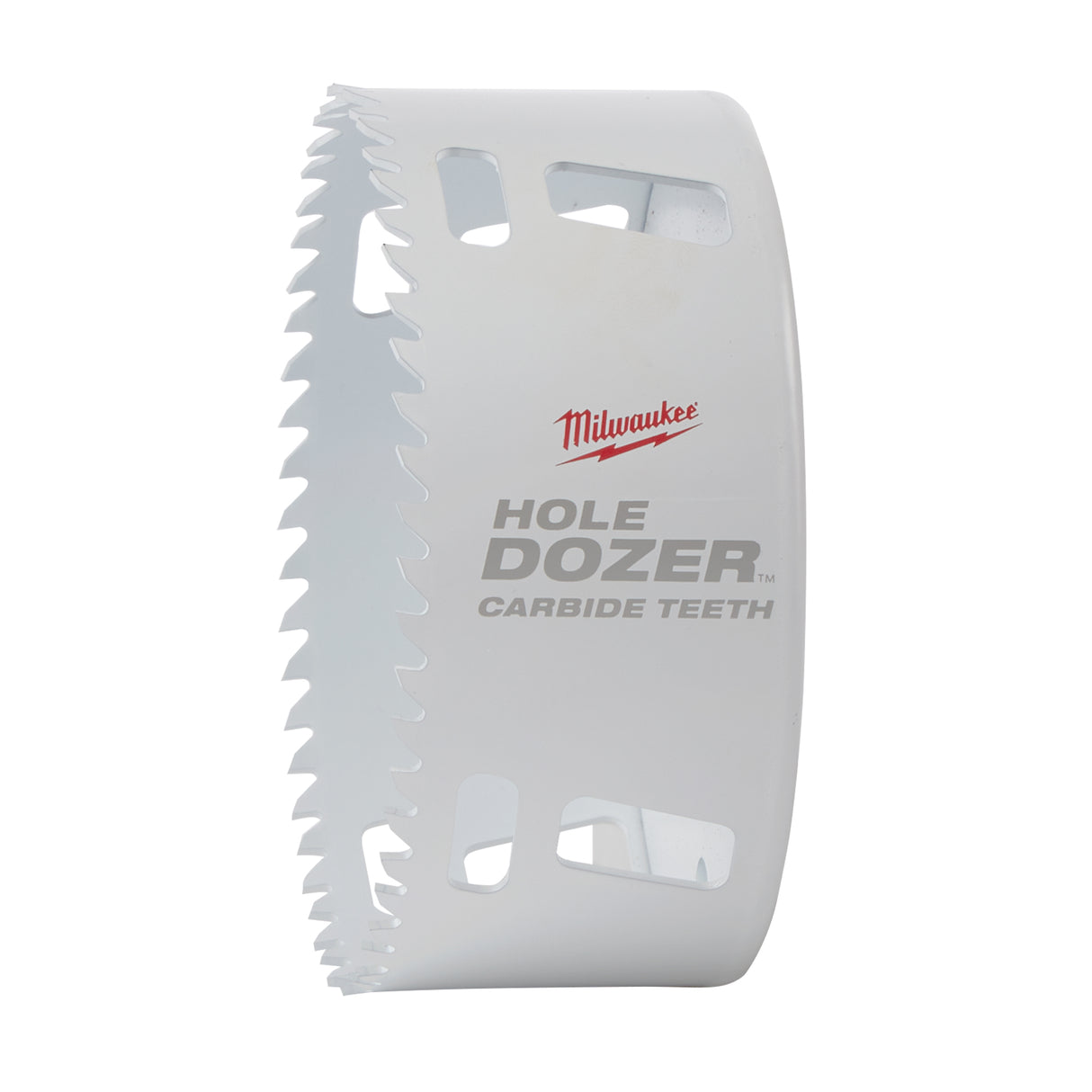 Carbide Hole Saw, 4", 1-31/50" Depth of Cut, Carbide