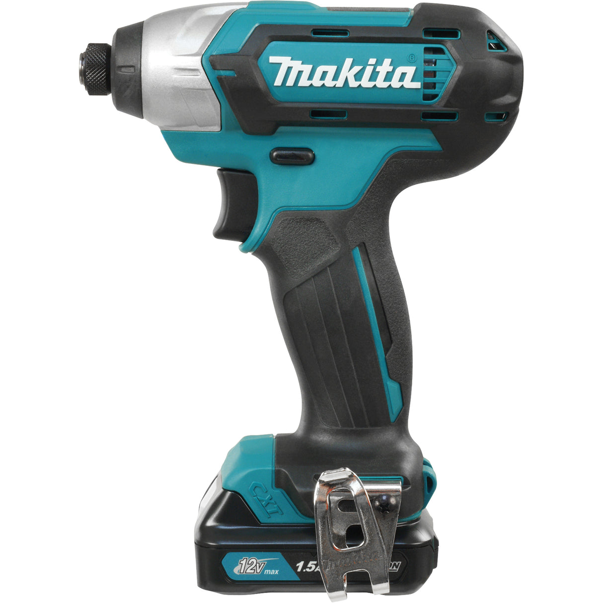 CXT Impact Driver Kit, 1/4", 970 in-lbs Max. Torque, 12 V, Lithium-Ion