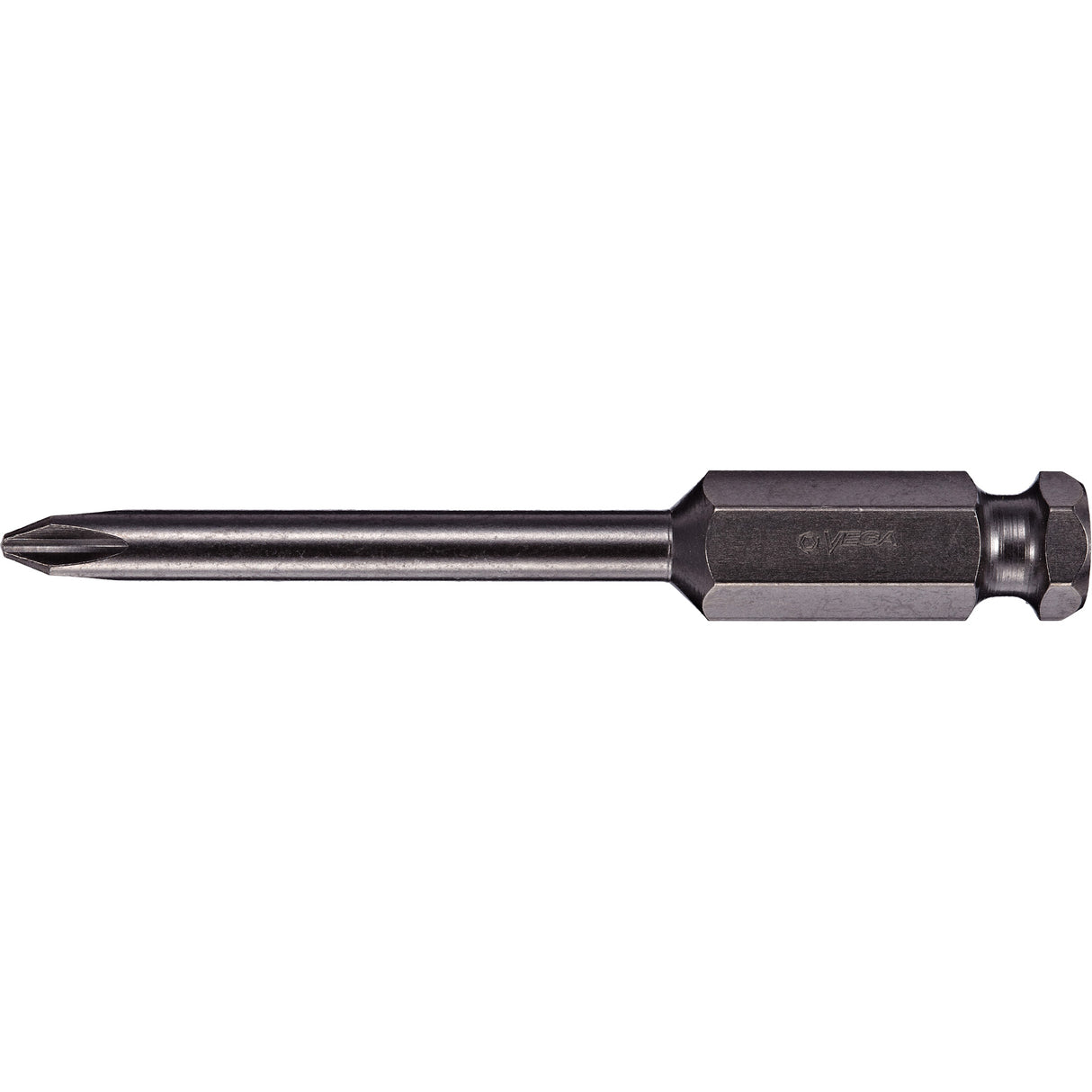 Power Bit, Phillips, #4 Tip, 7/16" Drive Size, 3-1/2" Length