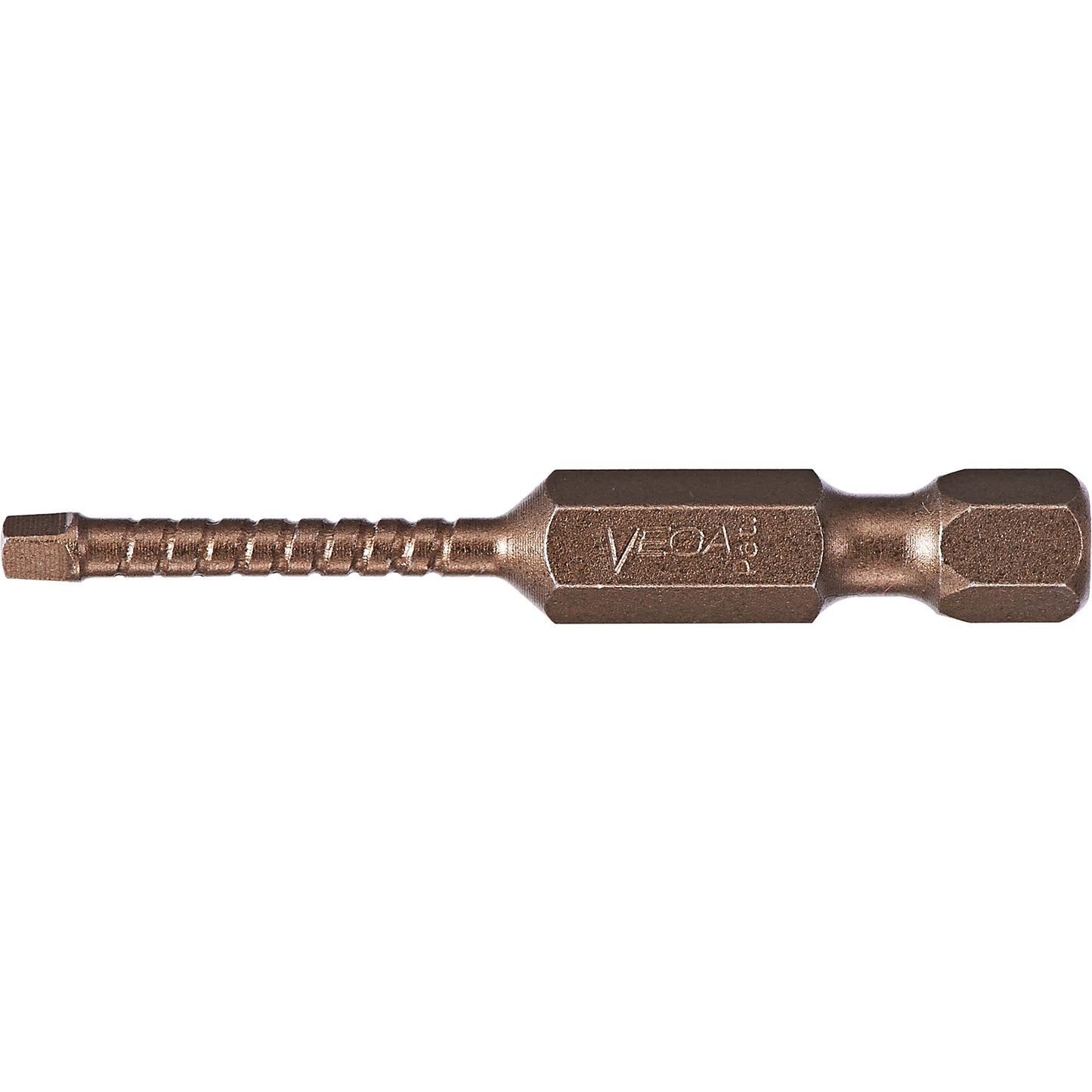 Impactech® Power Bit, Square, #2 Tip, 1/4" Drive Size, 2" Length