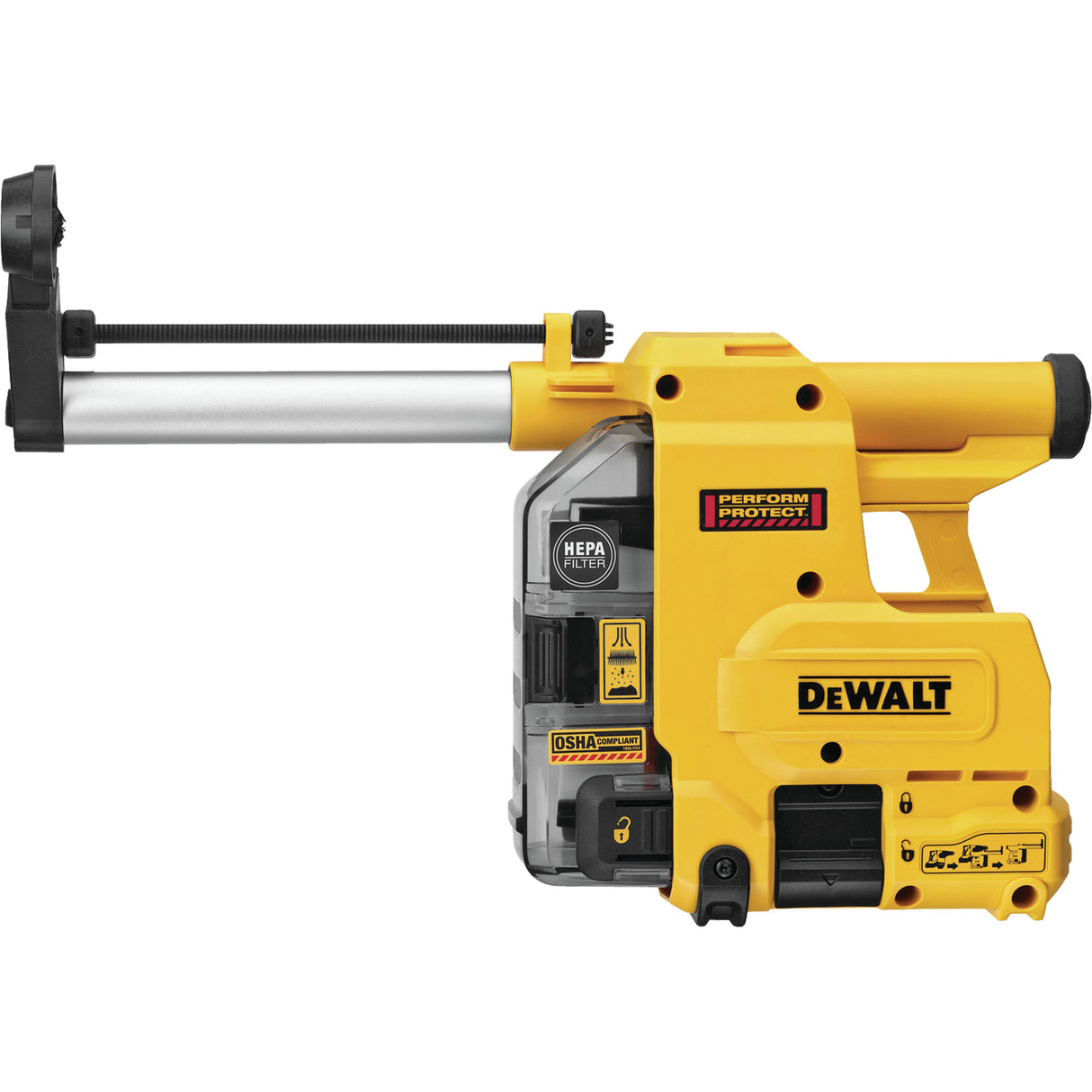 Onboard Dust Extractor for SDS-Plus Hammers