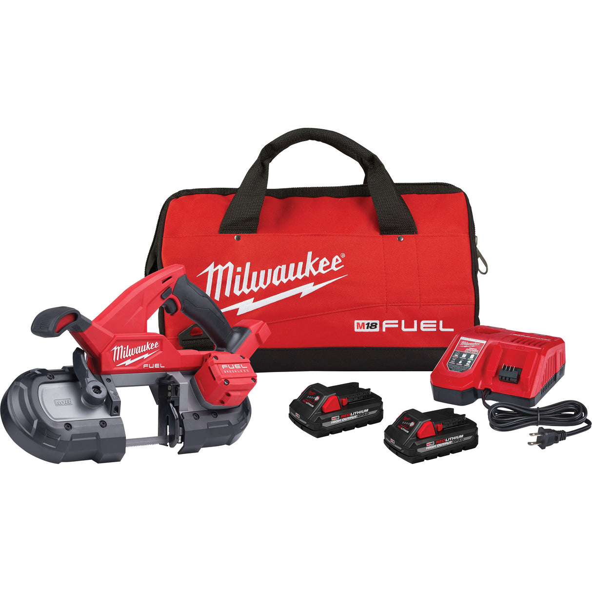 M18 Fuel™ Compact Band Saw Kit, 18 V, 3-1/4" Capacity
