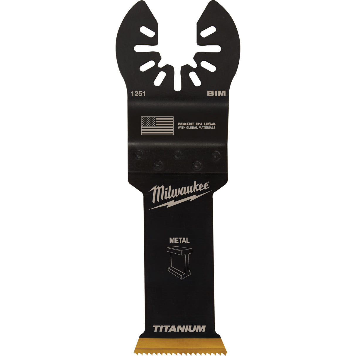 1-1/8" Open-Lok™ Titanium Enhanced Metal Blade