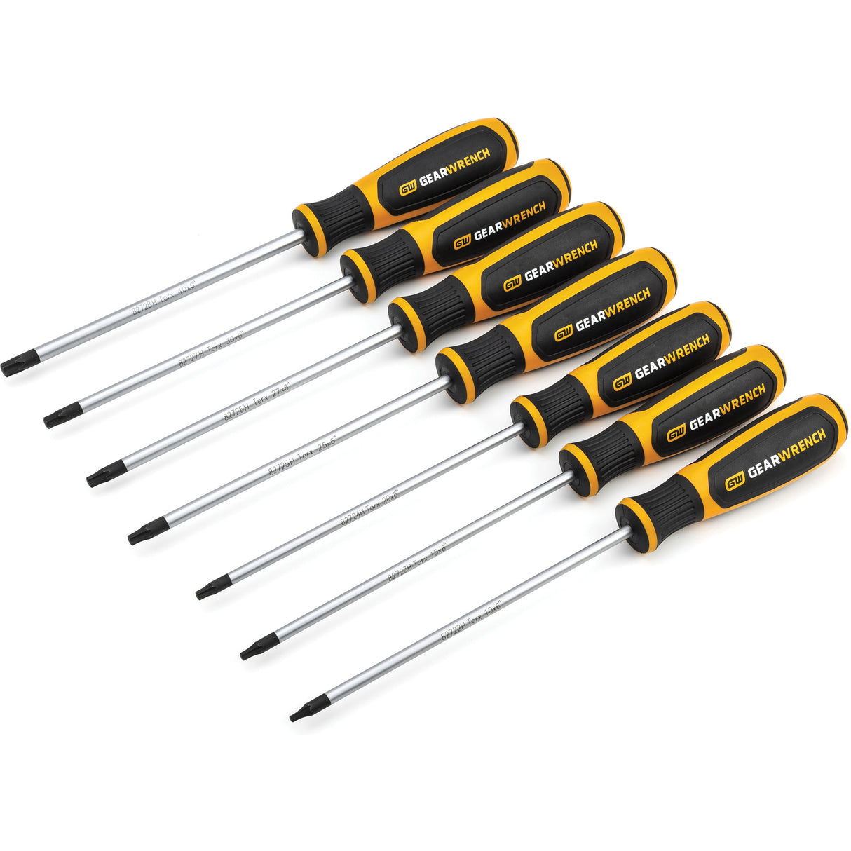 Torx® Dual Material Screwdriver Set, 7 Pcs.