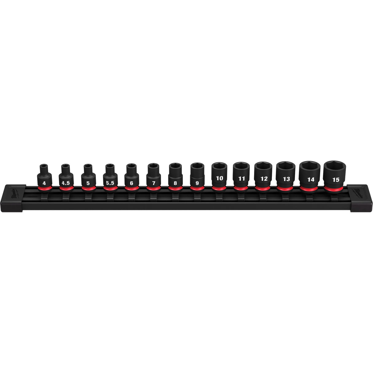 Shockwave™ Impact Duty™ Metric 6 Point Socket Set, 14 Pcs, Impact, 1/4" Drive Size