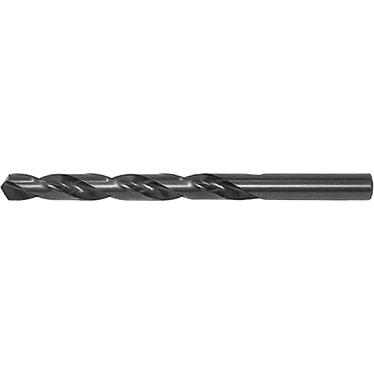 Drillco® Jobber Drill Bit, High Speed Steel, 19/64", 4-3/8" L, 3-1/16" Flute, 118° Point Angle