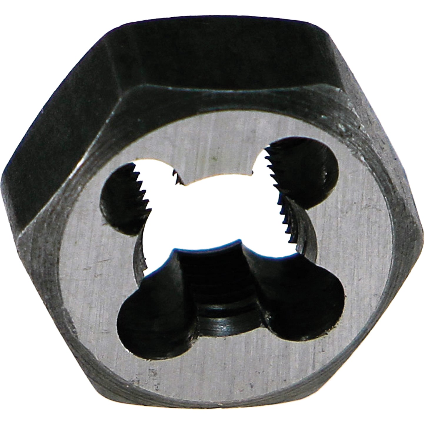 Drillco® Hex Rethreading Die, 1-13/16" Dia., 1"-8 Thread, Carbon Steel