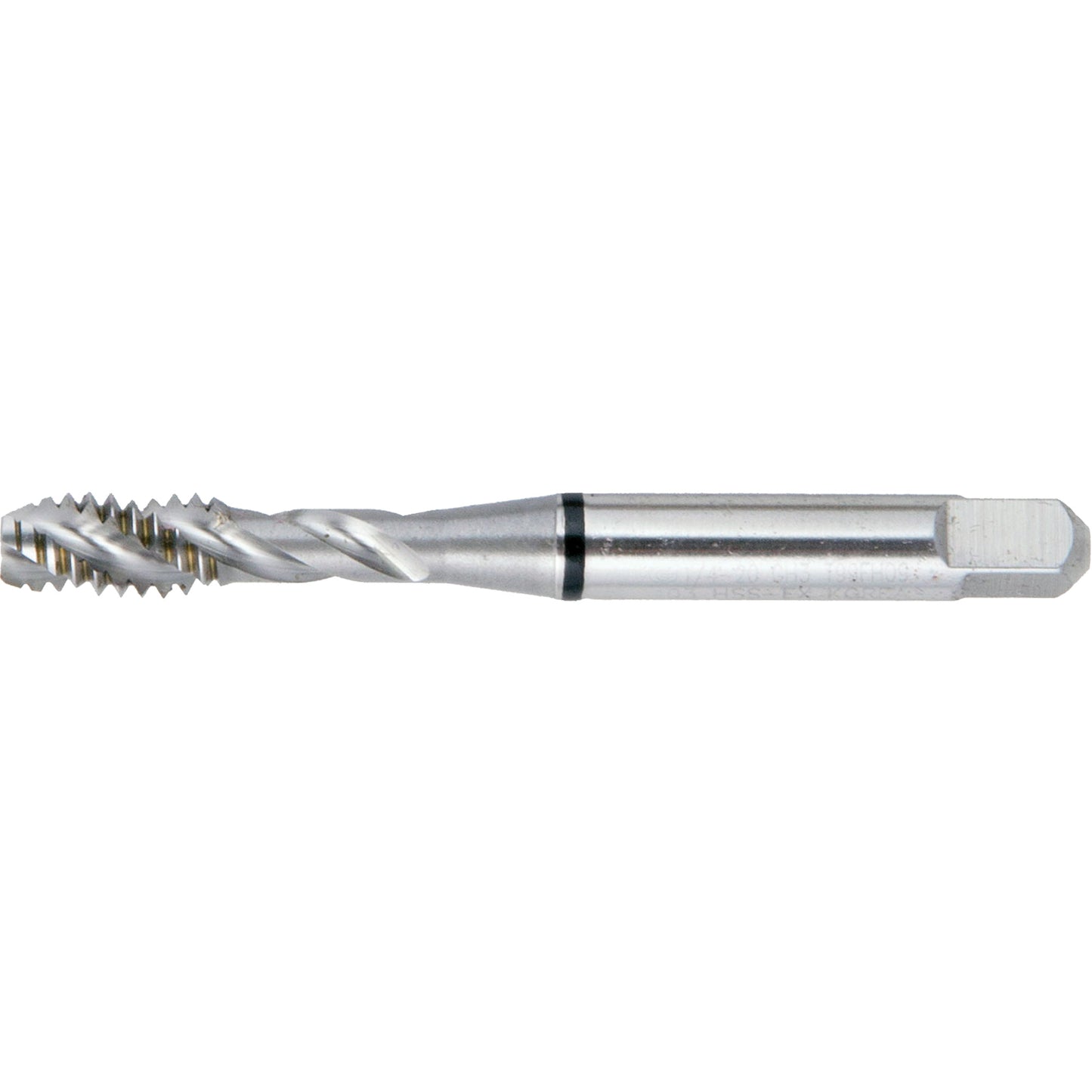 Drillco® Spiral Flute Hand Tap, High Speed Steel, 4-48 Thread