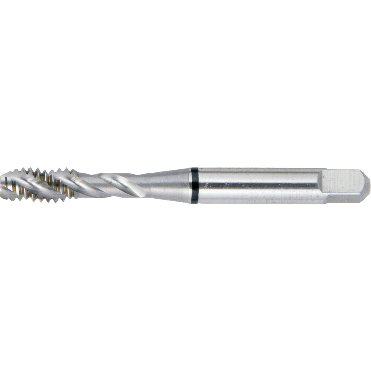 Drillco® Spiral Flute Super High Performance BT Tap, High Speed Steel, M8x1.25 Thread