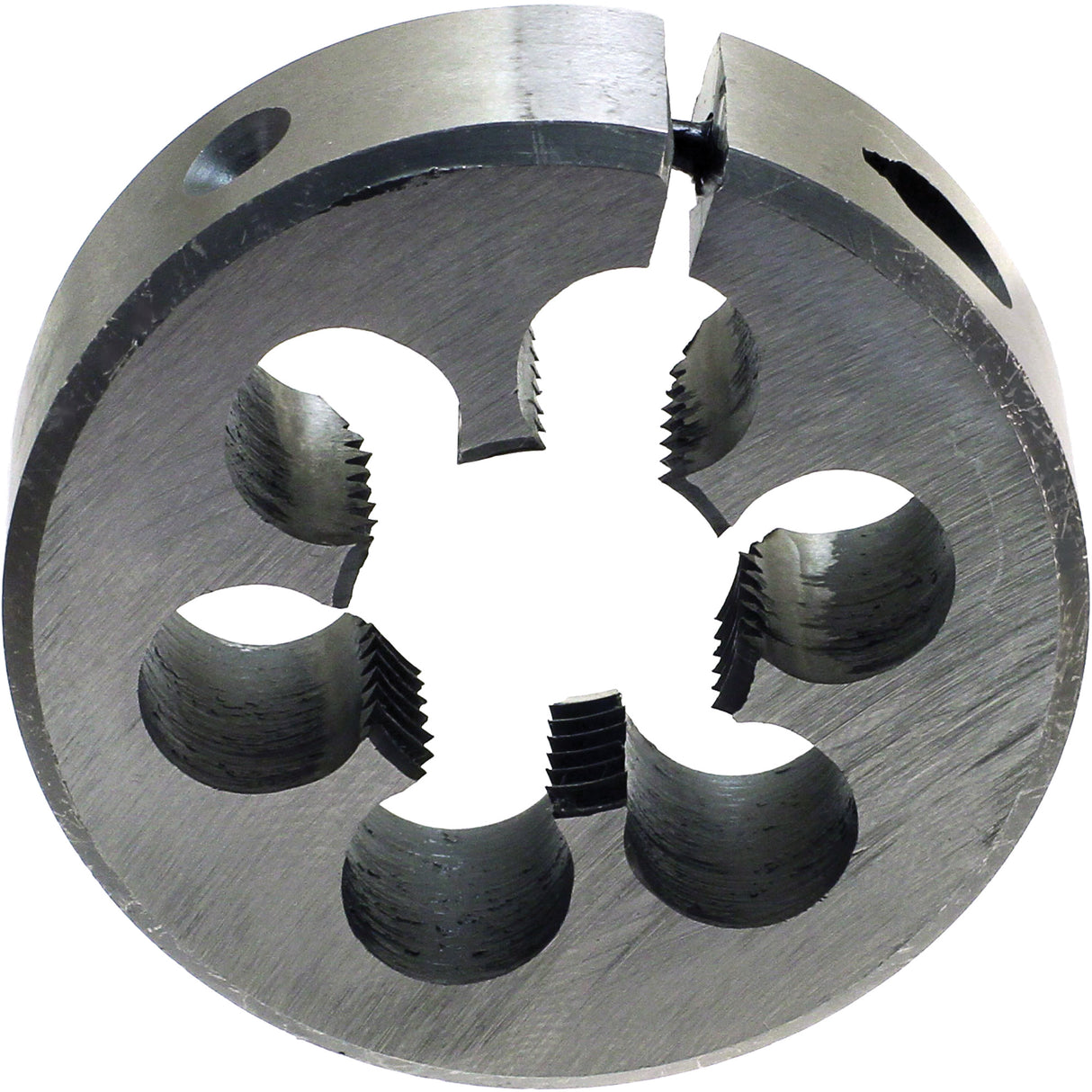 Drillco® Round Adjustable Pipe Die, 3/4"-14 Thread, High Speed Steel