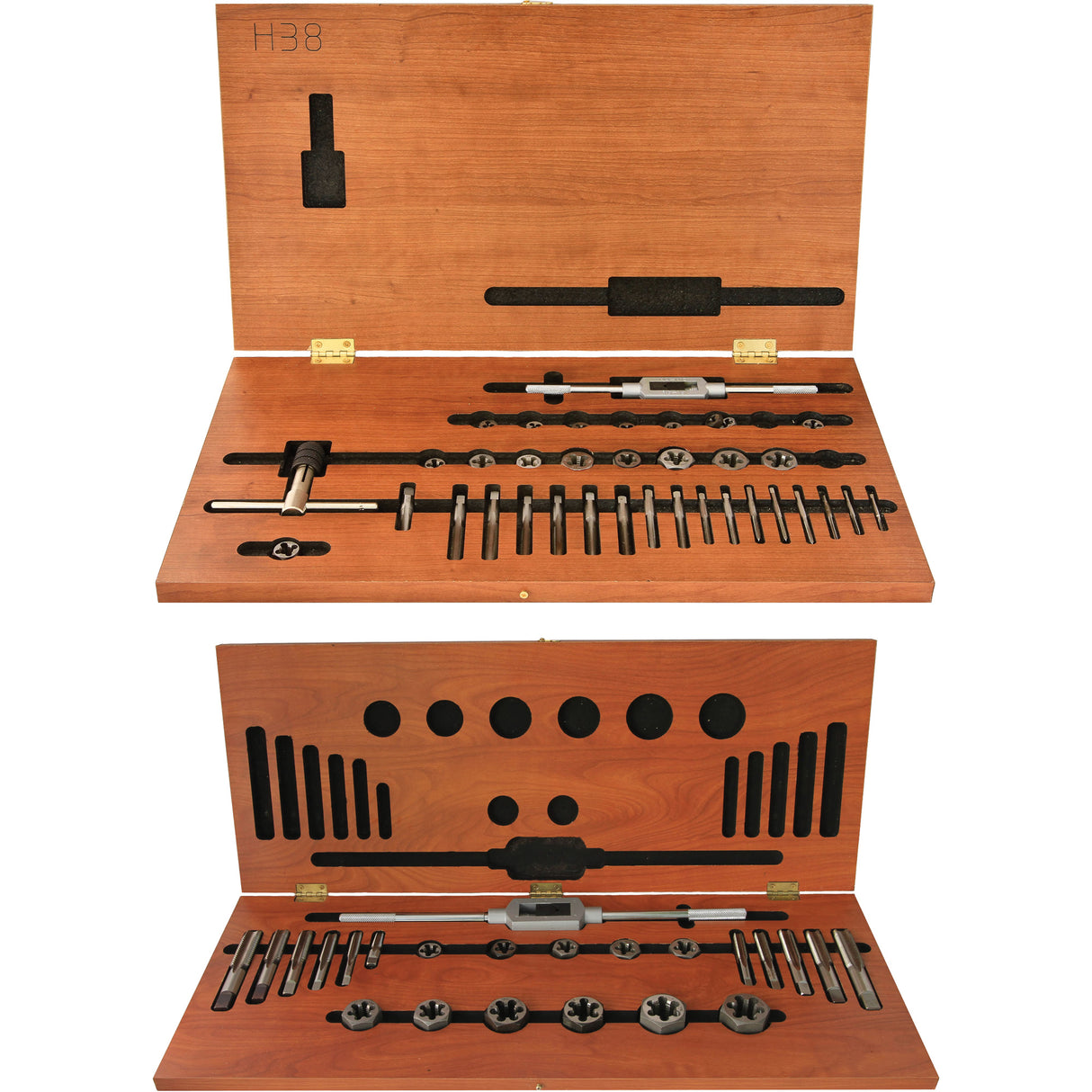 Drillco® Tap & Hex Die Set, 58 Pieces