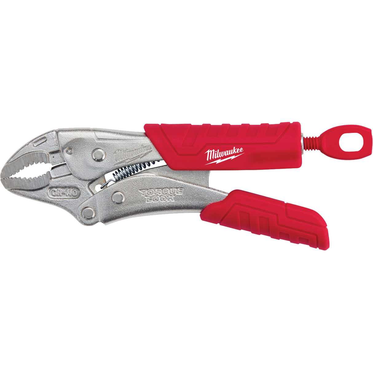 Torque Lock™ Locking Pliers with Grip, 5" Length, Curved Jaw
