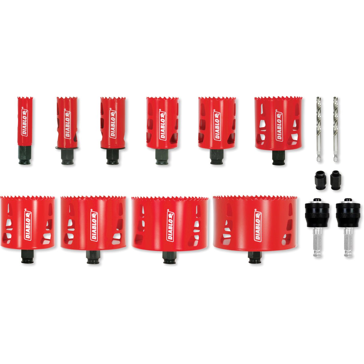 Electrician's Bi-Metal Hole Saw Set, 16 Pieces