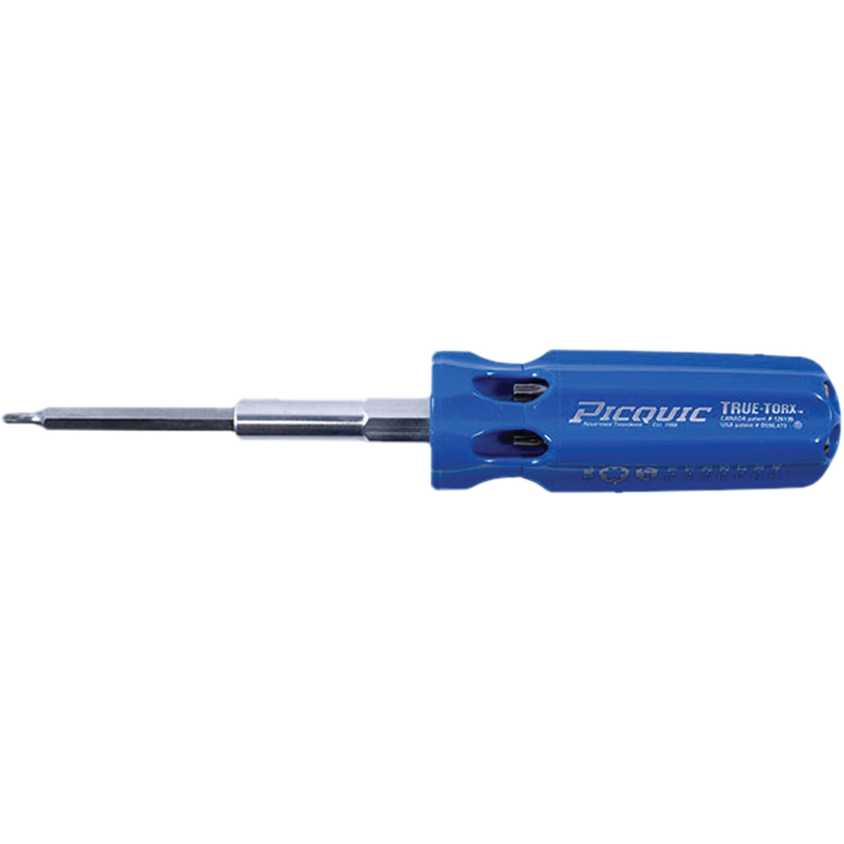 True Torx™ Multi-Bit Screwdriver, Plastic Handle