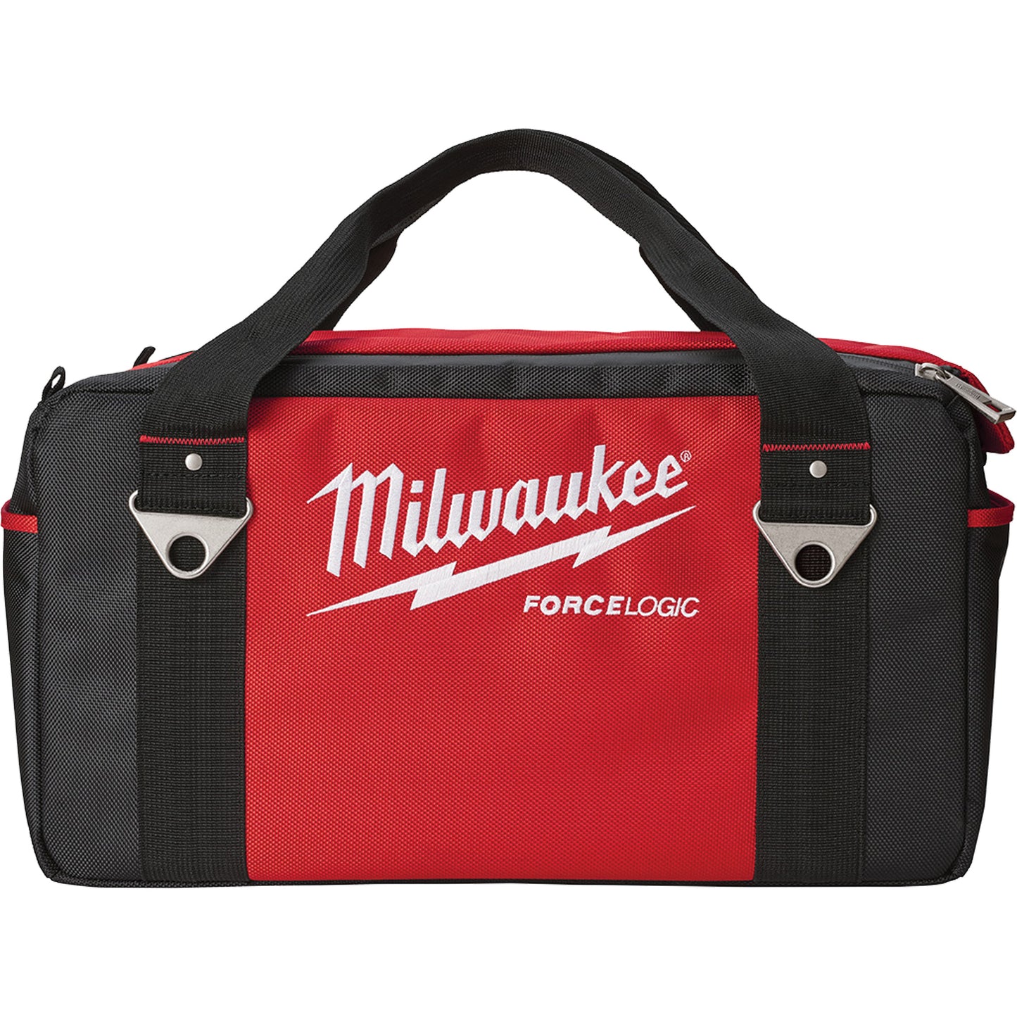 Overhead Cutter & Crimper Bag, Nylon, Black/Red
