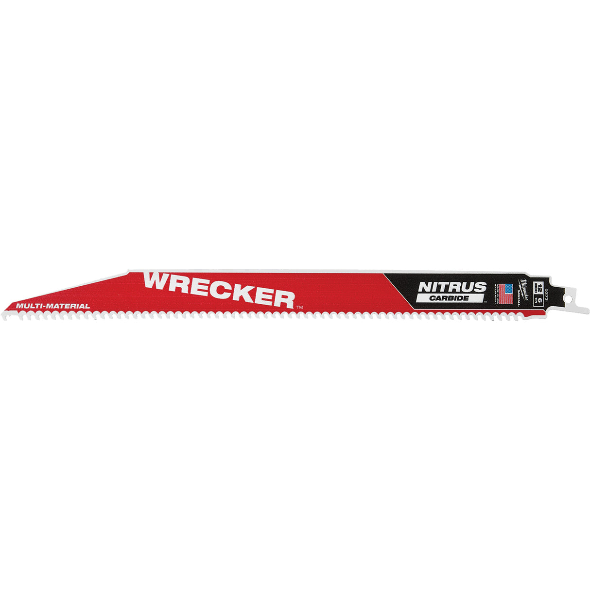 The Wrecker™ Sawzall® Blade, Nitrus Carbide™, 6 TPI, 12" L x 1" W