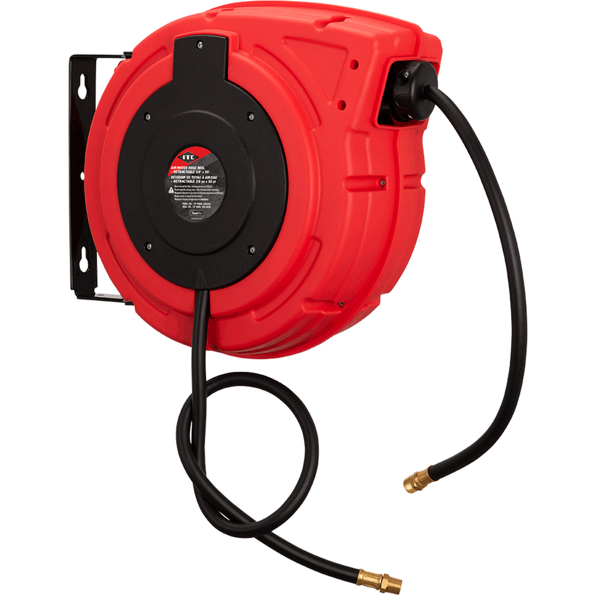 IAR-3850 Retractable Hose Reel, Air/Water, 50', Single Hose, 300 psi