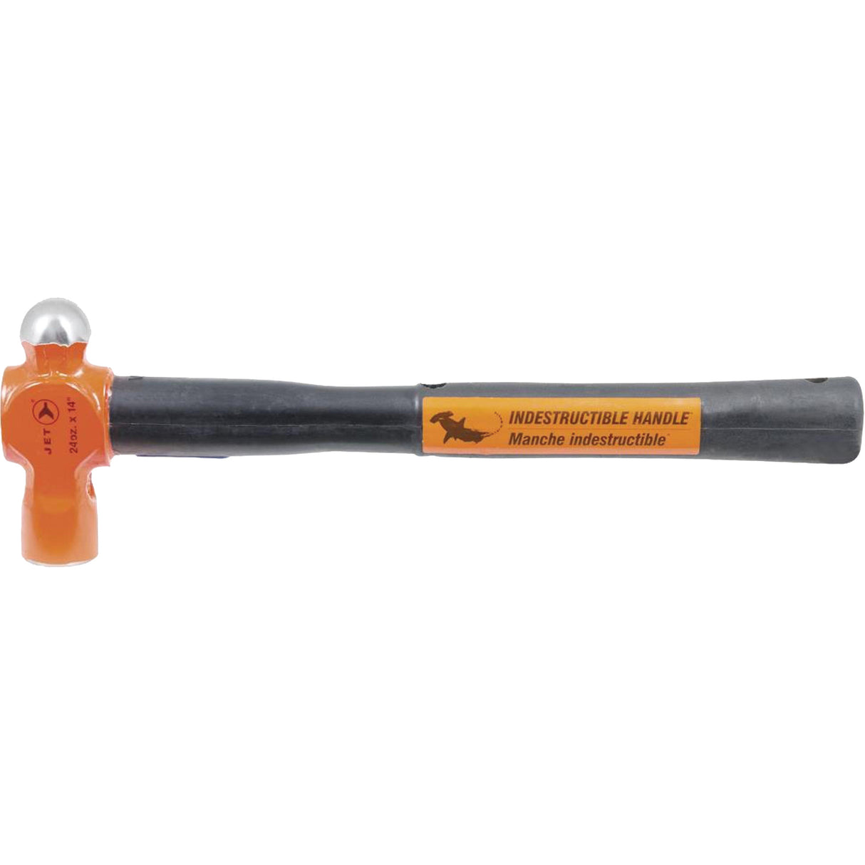 UBP-2414 Indestructible Handle Ball Pein Hammers, 24 oz. Head Weight