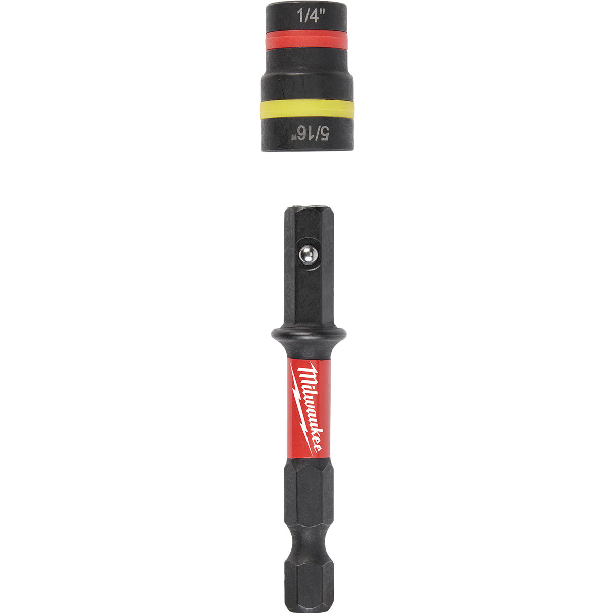 Shockwave Impact Duty™ Quik-Clear™ 2-in-1 Nut Drivers, 5/16"/1/4" Drive, 2-1/4" L, Magnetic
