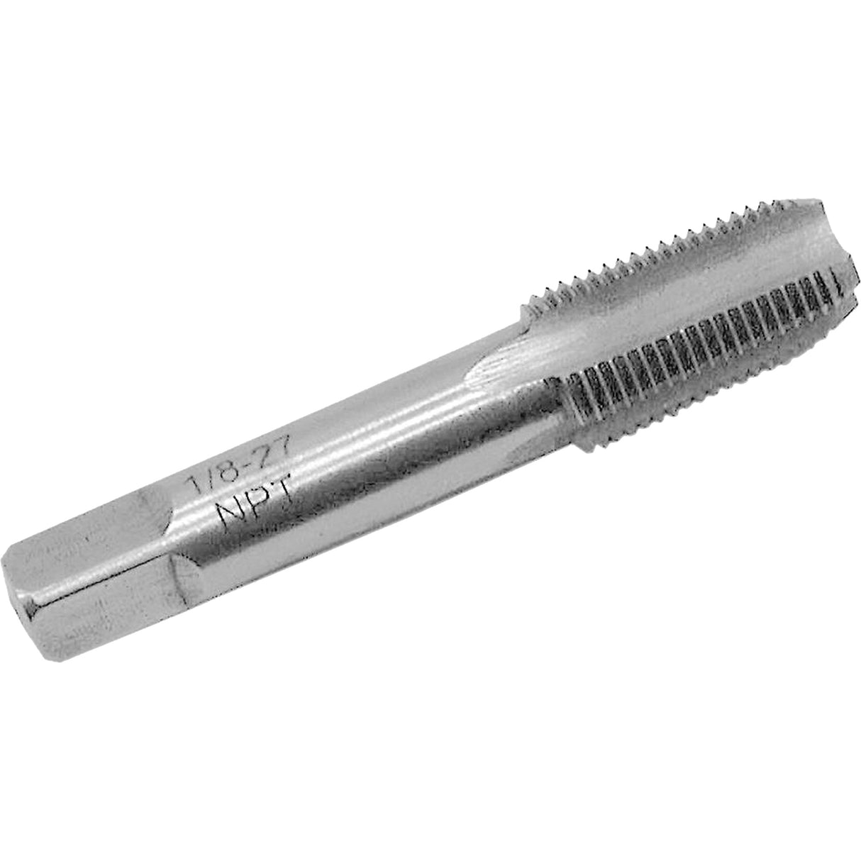 Alloy Pipe Tap, 1/8"-27, Taper