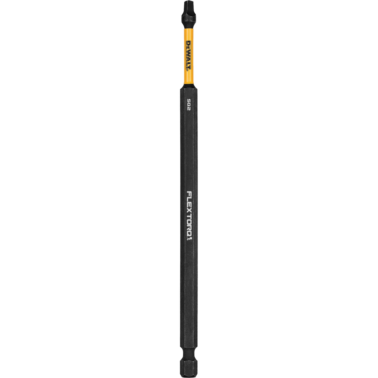 FLEXTORQ® Impact Driver Bit, Square, #2 Tip, 1/4" Drive Size, 6" Length
