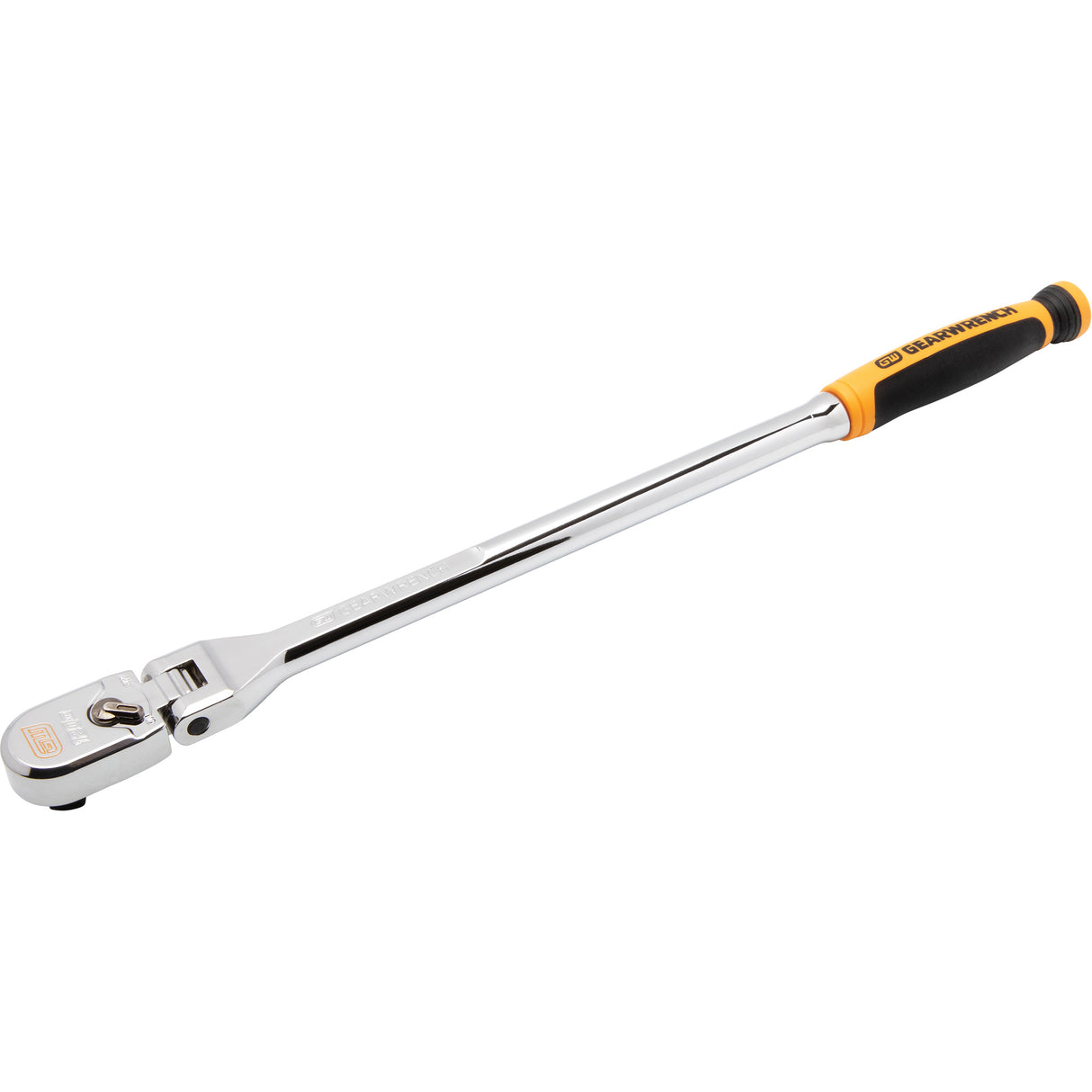 120XP™ Dual Material Handle Flex Head Teardrop Ratchet