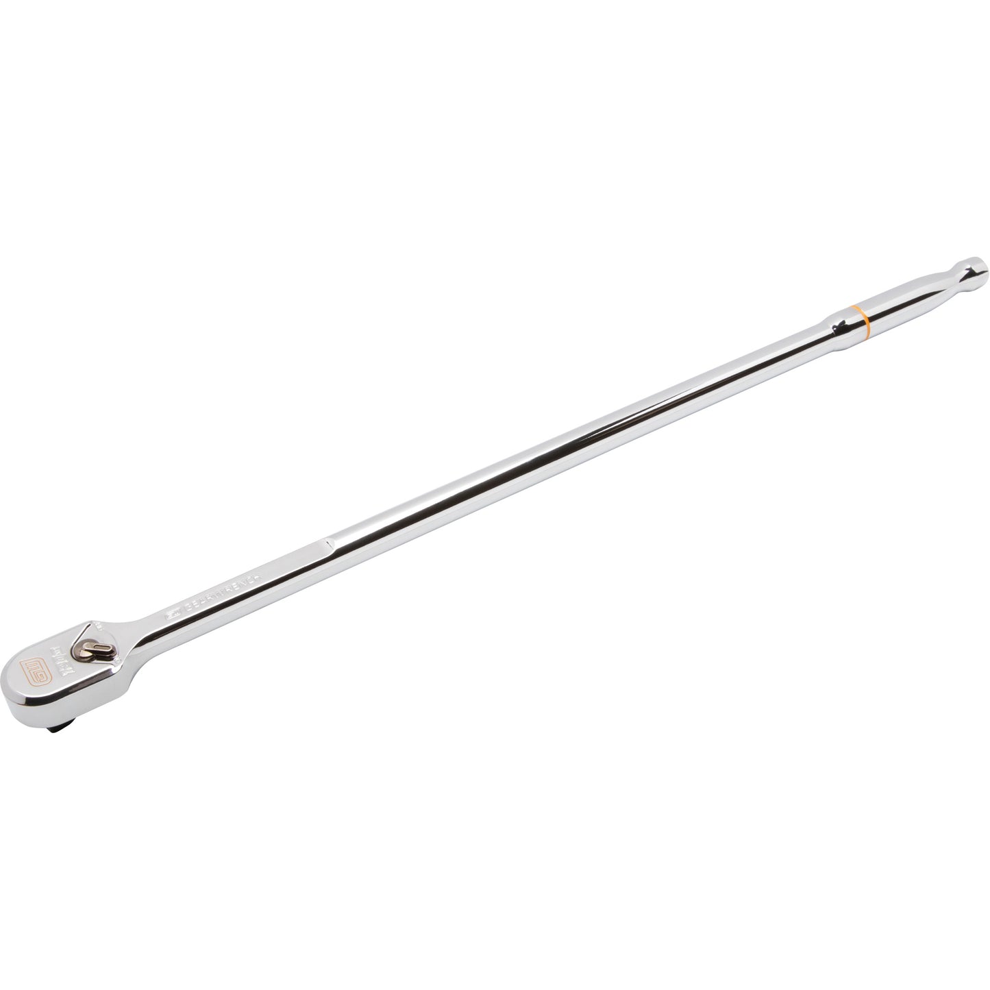 120XP™ Full Polish Chrome Extra Long Handle Teardrop Ratchet, 3/8" Drive, Ergonomic Handle