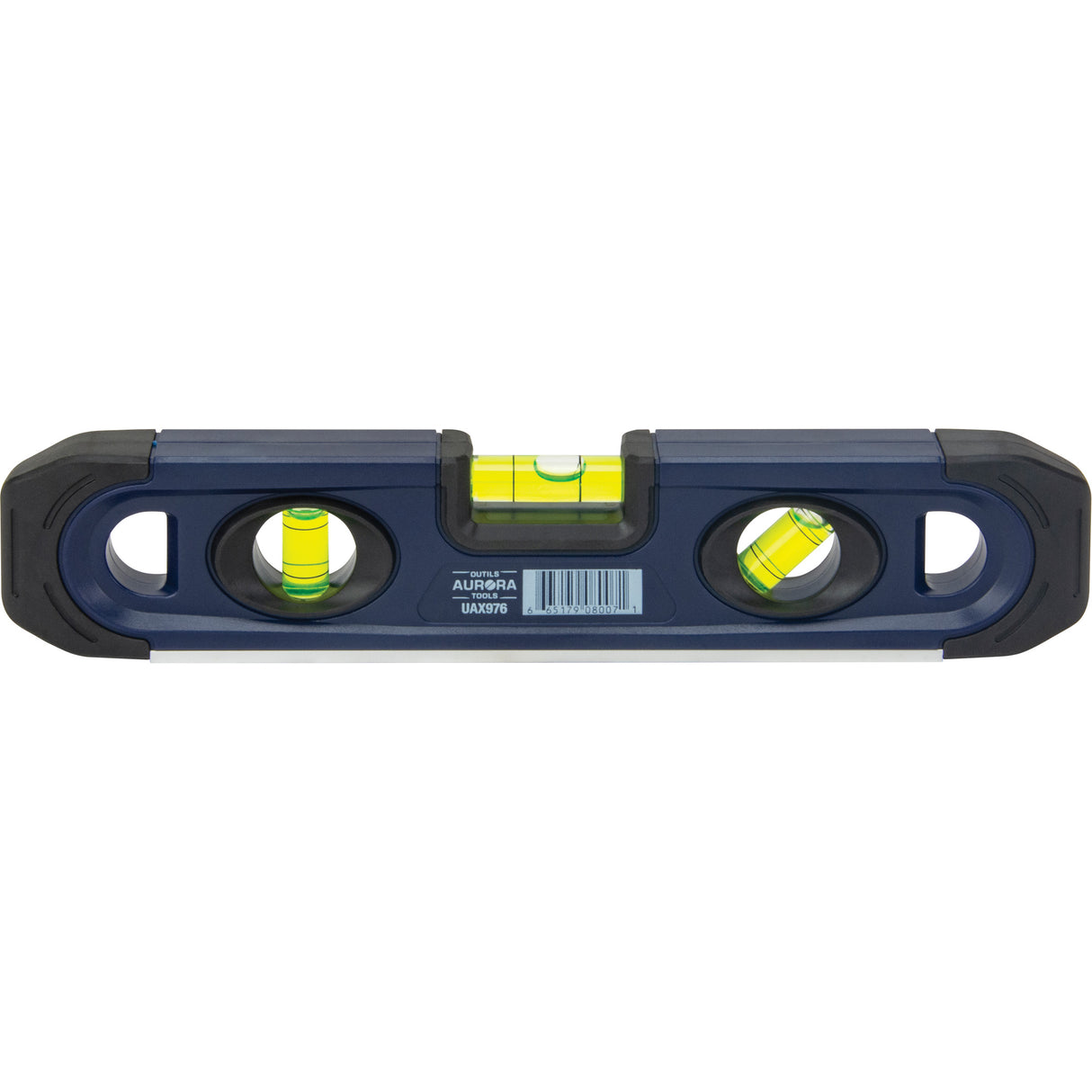 Torpedo Level, 9" L, 3 Vials, Magnetic