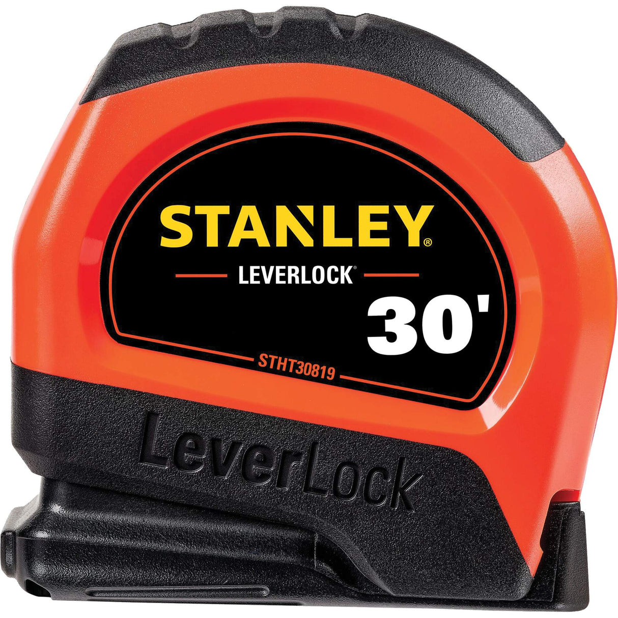 High-Visibility LEVERLOCK® Tape Measure, 30', Imperial Graduations