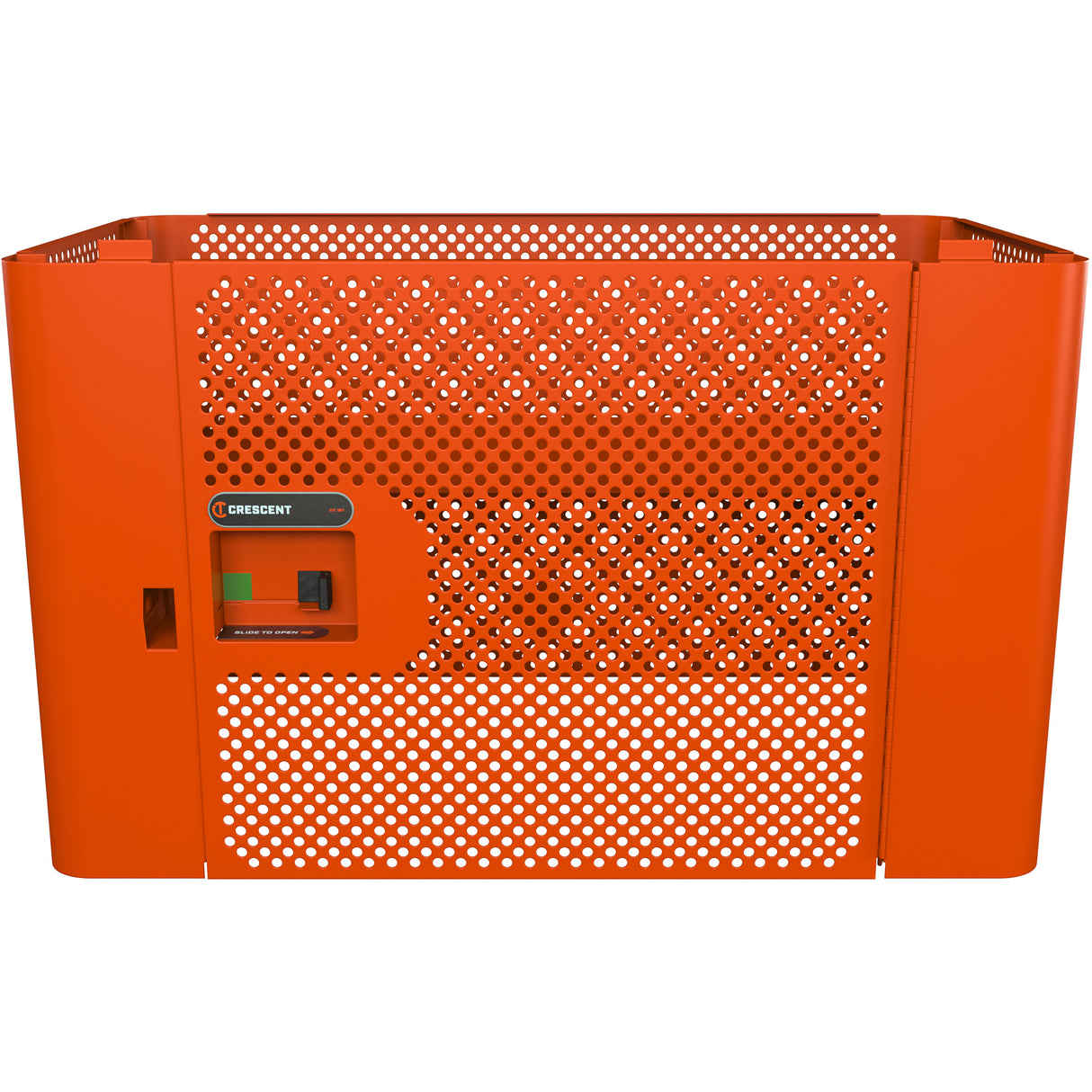 RAILWORKS Mesh Security Panel Single Door Lockable Storage
