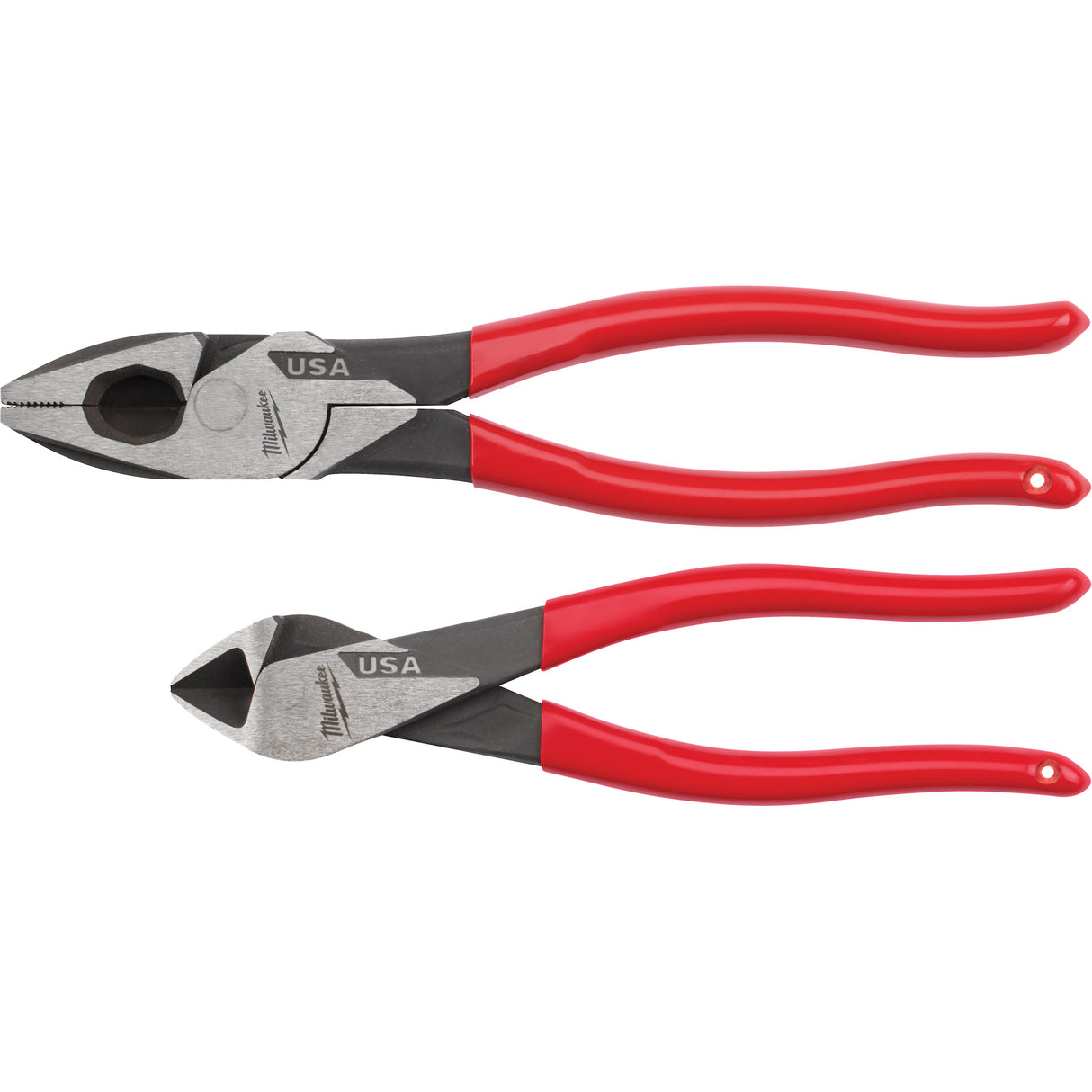 Dipped Grip Cutting Pliers Set, 2 Pieces