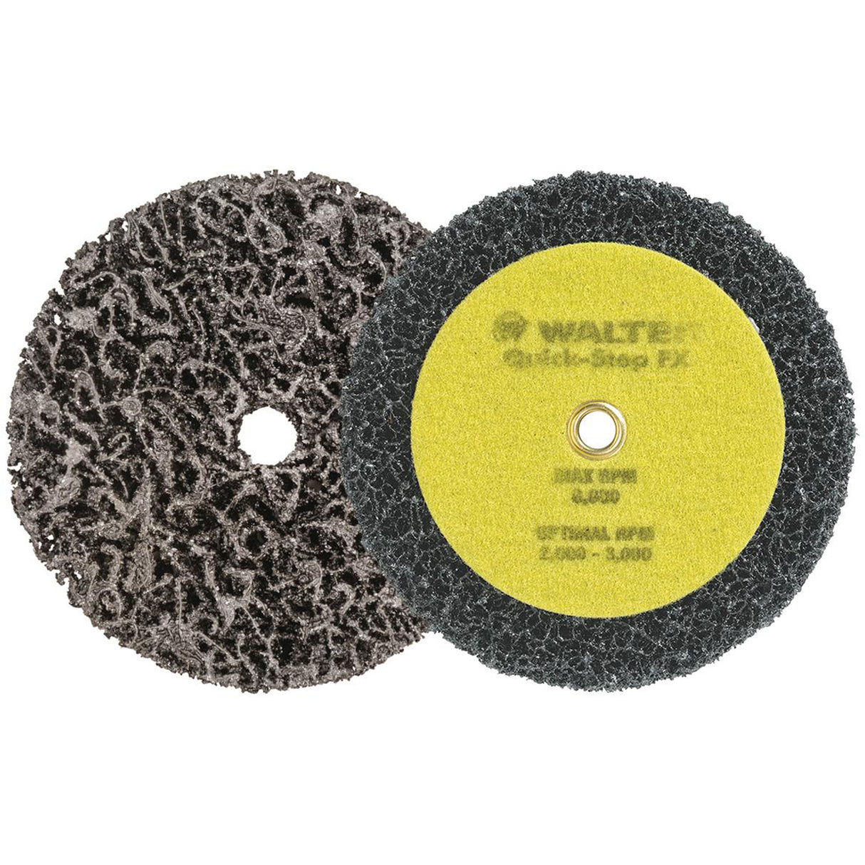 QUICK-STEP FX™ Surface Cleaning Disc, 6" Dia., Aluminum Oxide
