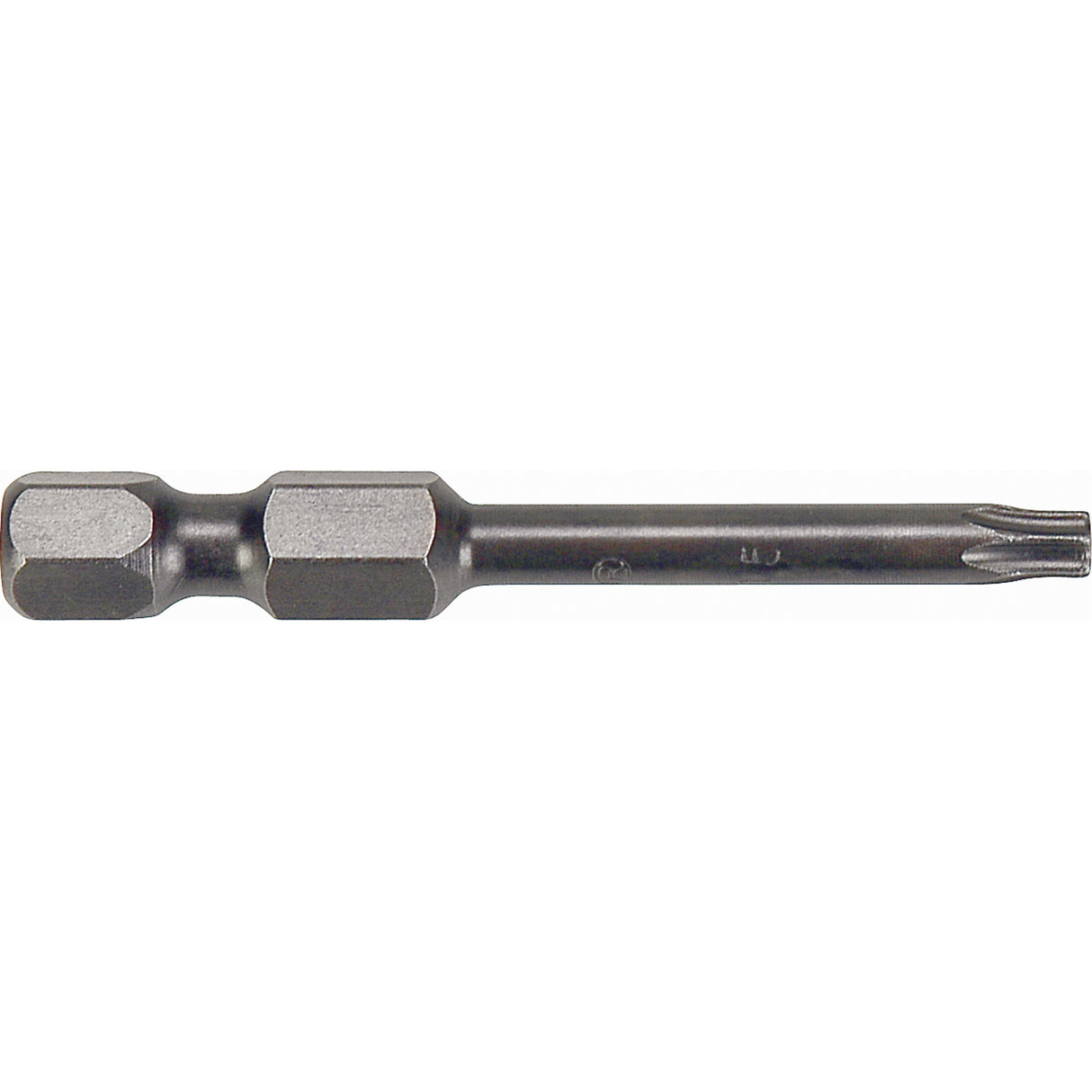 1/4" Torx® Power Bits, Torx, T-27 Tip, 1/4" Drive Size, 3-1/2" Length
