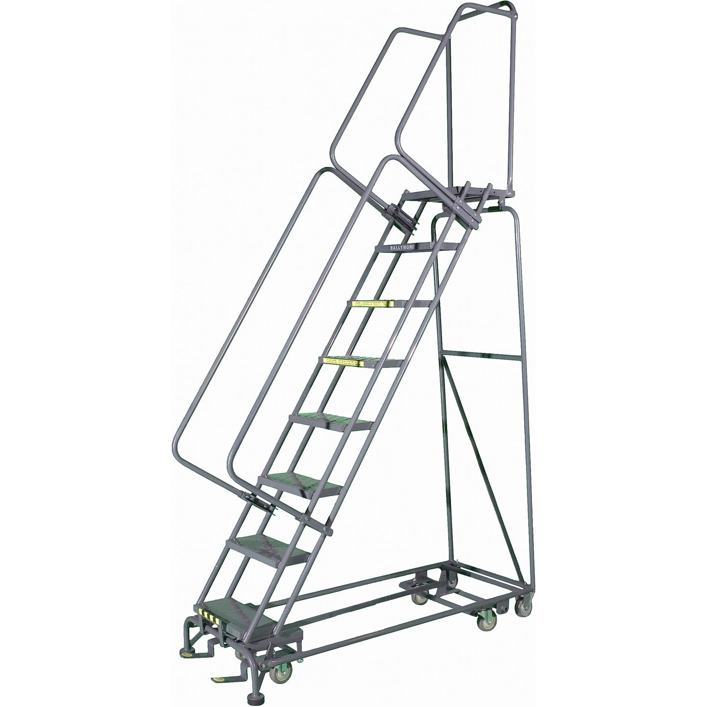 All Directional Ladders, 6 Steps, 24" Step Width, 60" Platform Height, Steel