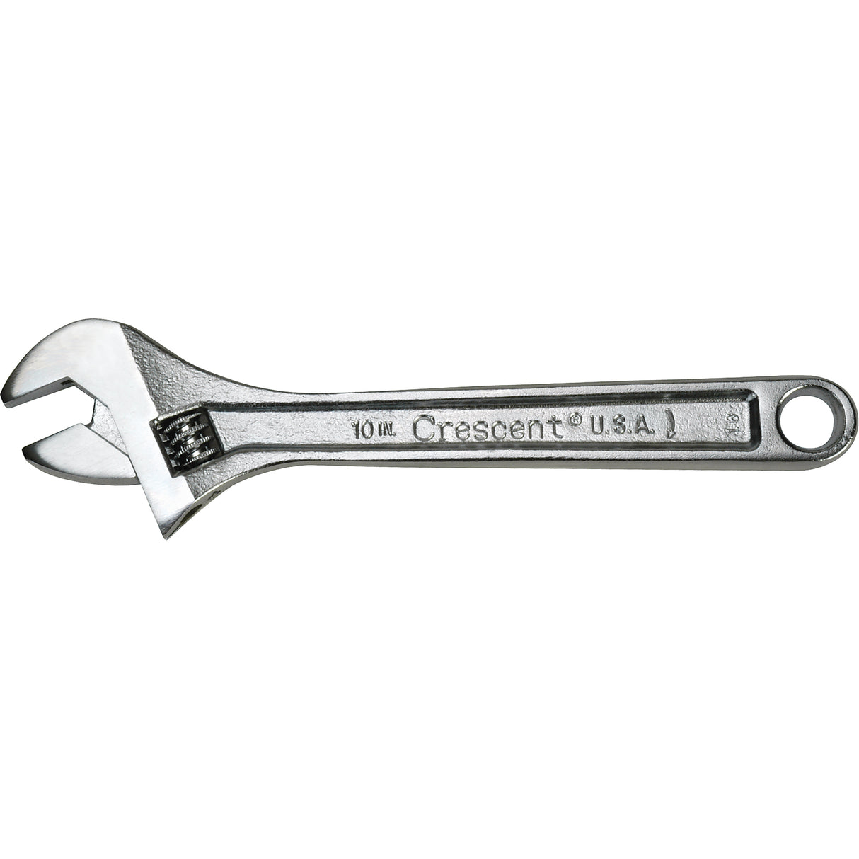 Crescent Adjustable Wrenches, 12" L, 1-1/2" Max Width, Chrome
