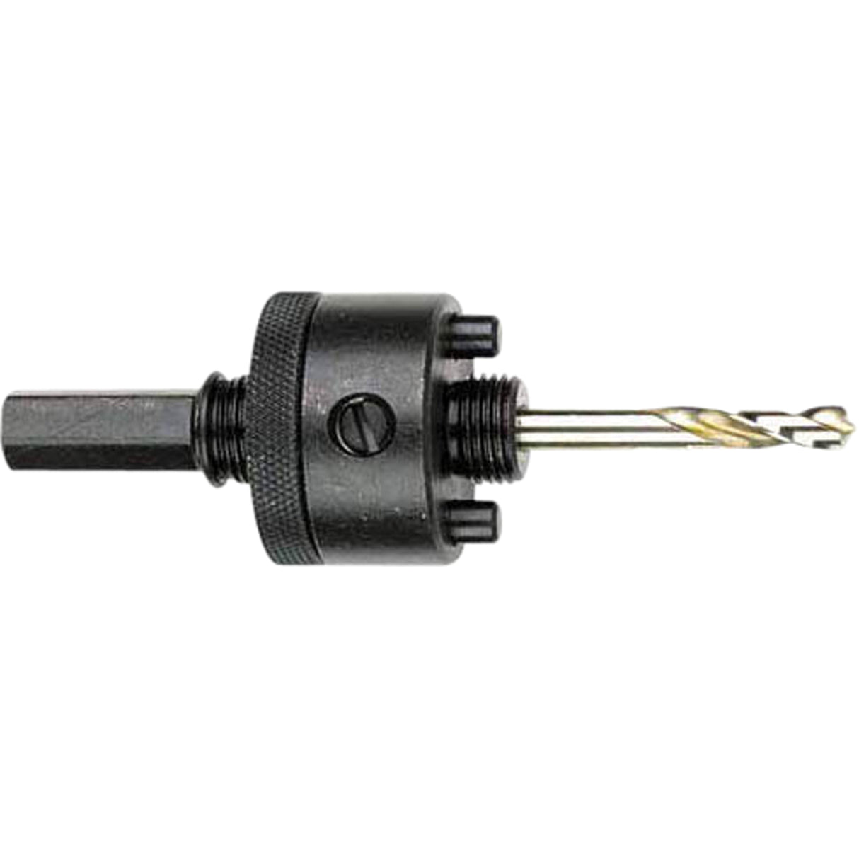 Hole Saw Arbor & Pilot Drills, 1-1/4" and Larger, 7/16" Shank