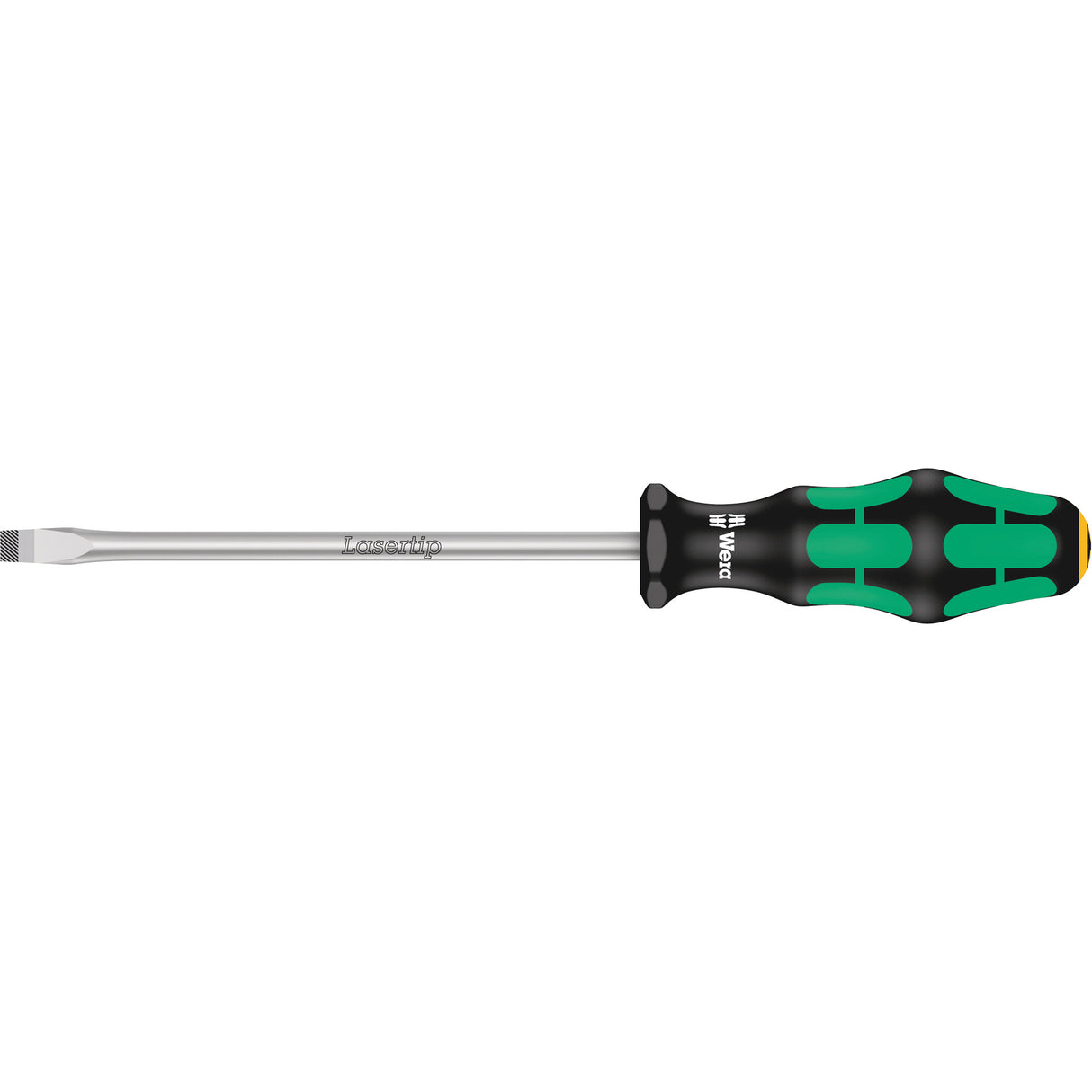Tapered Slotted Screwdriver, 7 mm, 10-1/16" L, Plastic Handle