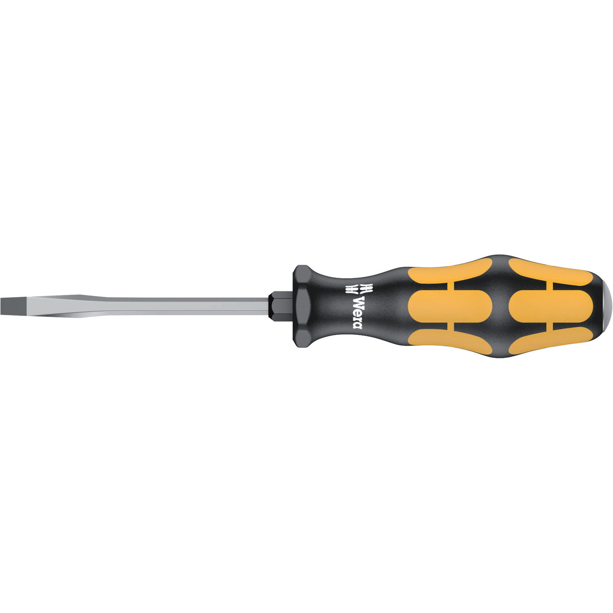 Slotted Demolition Screwdriver, 3/16", 7-3/8" L, Plastic Handle