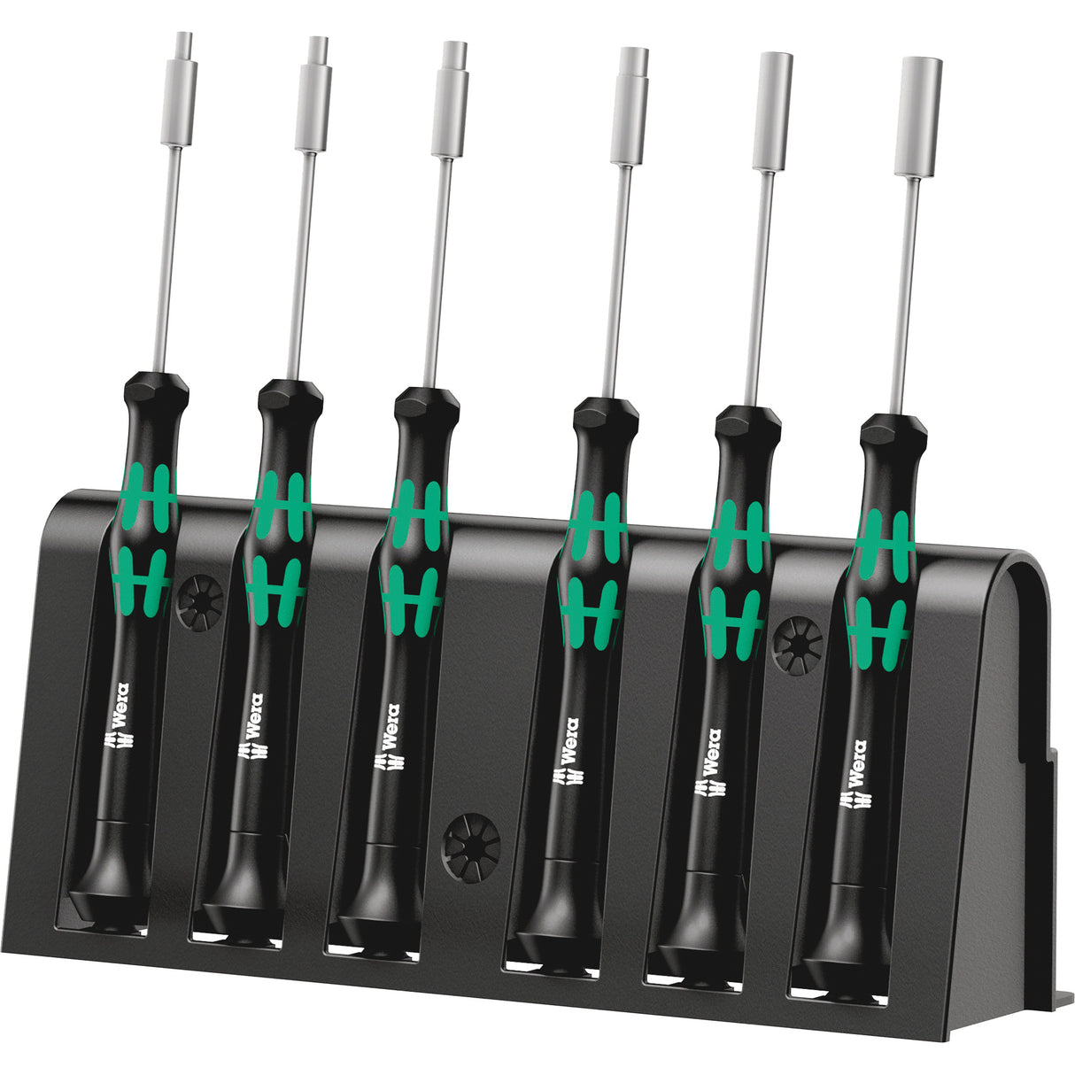 Micro Series Nut Driver Set, 6, Non Magnetic, Metric