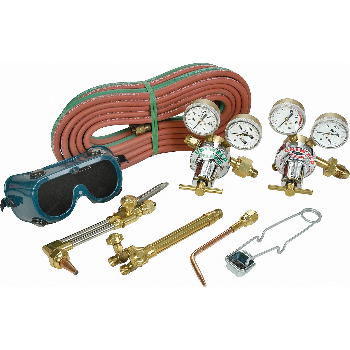 Uniweld® All American® Gas Welding Outfit, 1/2" Cut