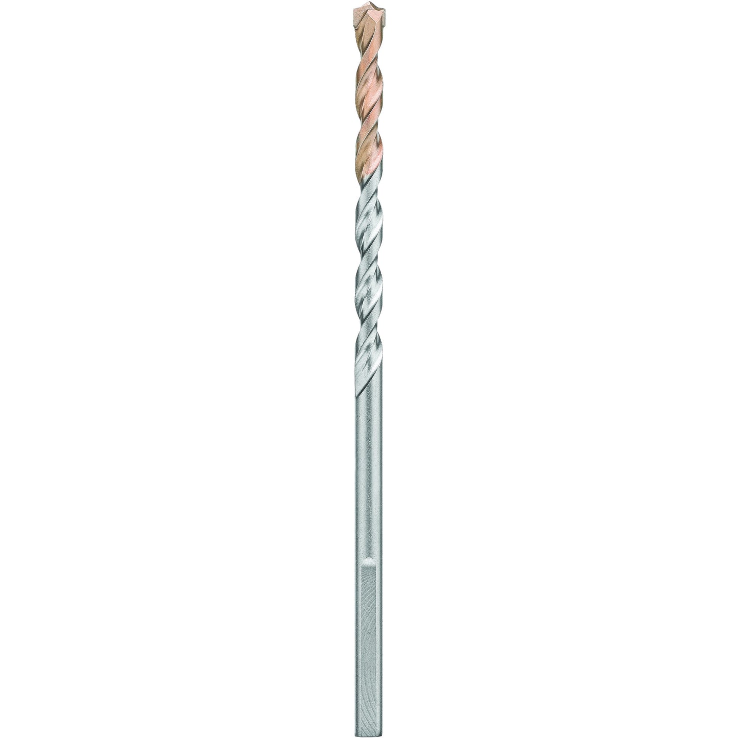 4-Flute Hammer Drill Bit, 3/8", 3-Flat Shank, Carbide