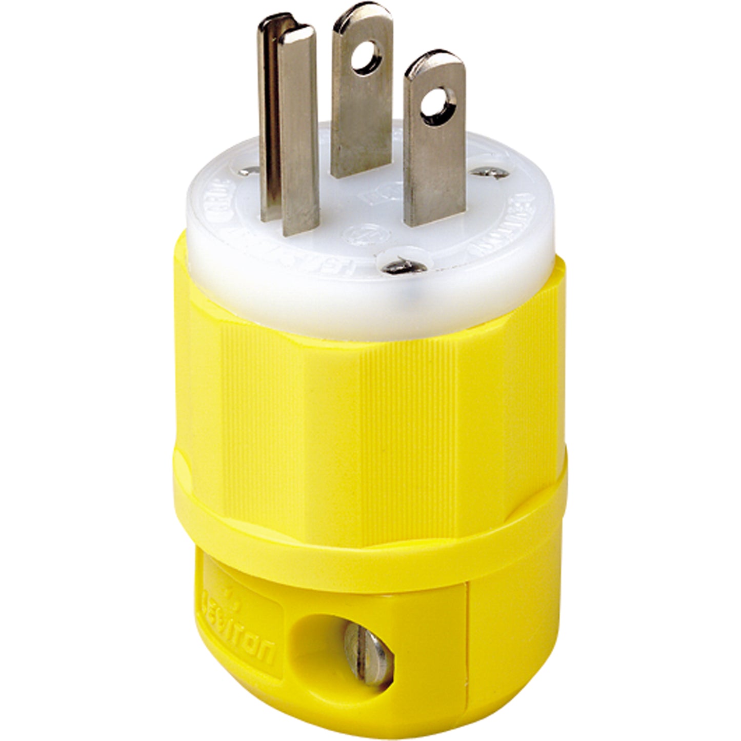 Industrial Straight Blade Connector, Nylon, 125 V