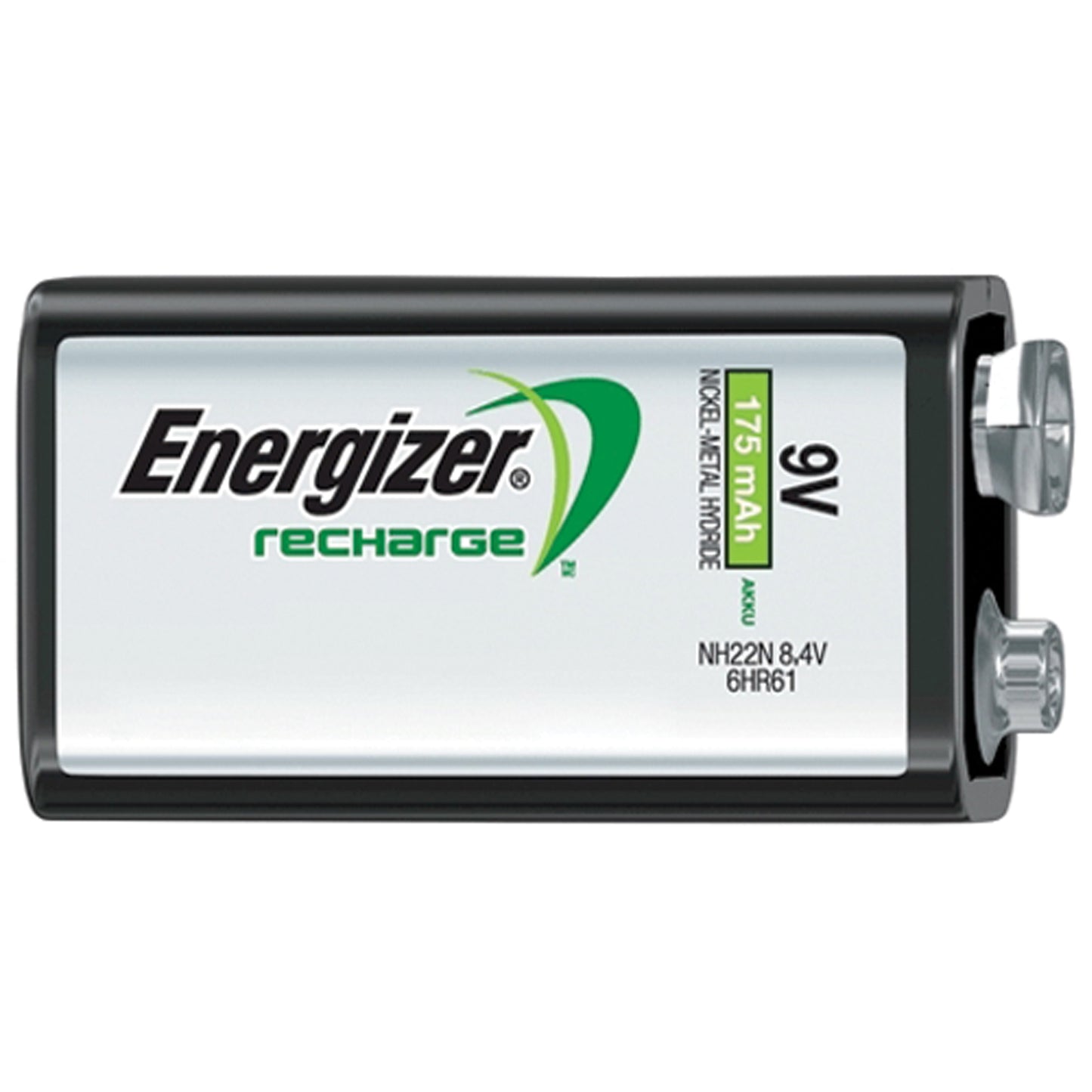 Rechargeable NiMH Batteries, 9 V