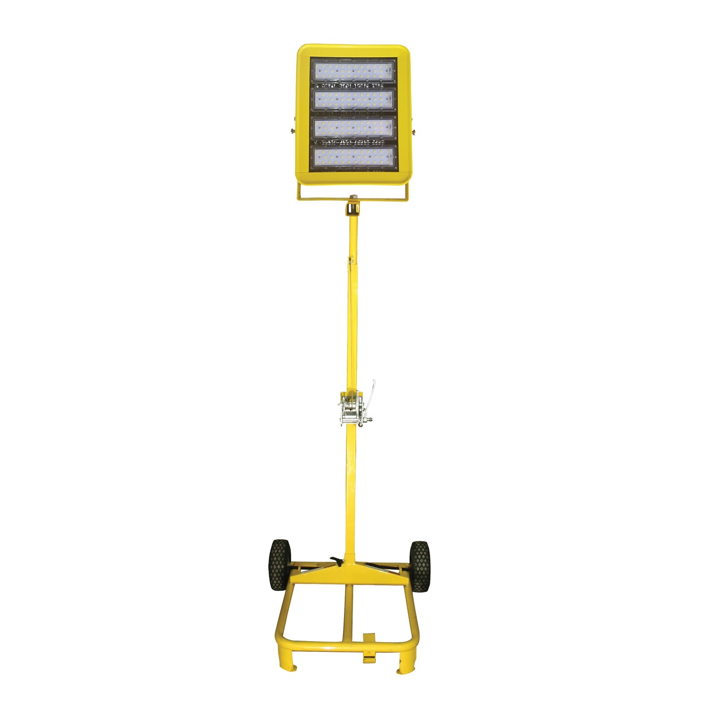 Single-Head Cart with Winch, LED, 200 W, 30000 Lumens, Aluminum Housing