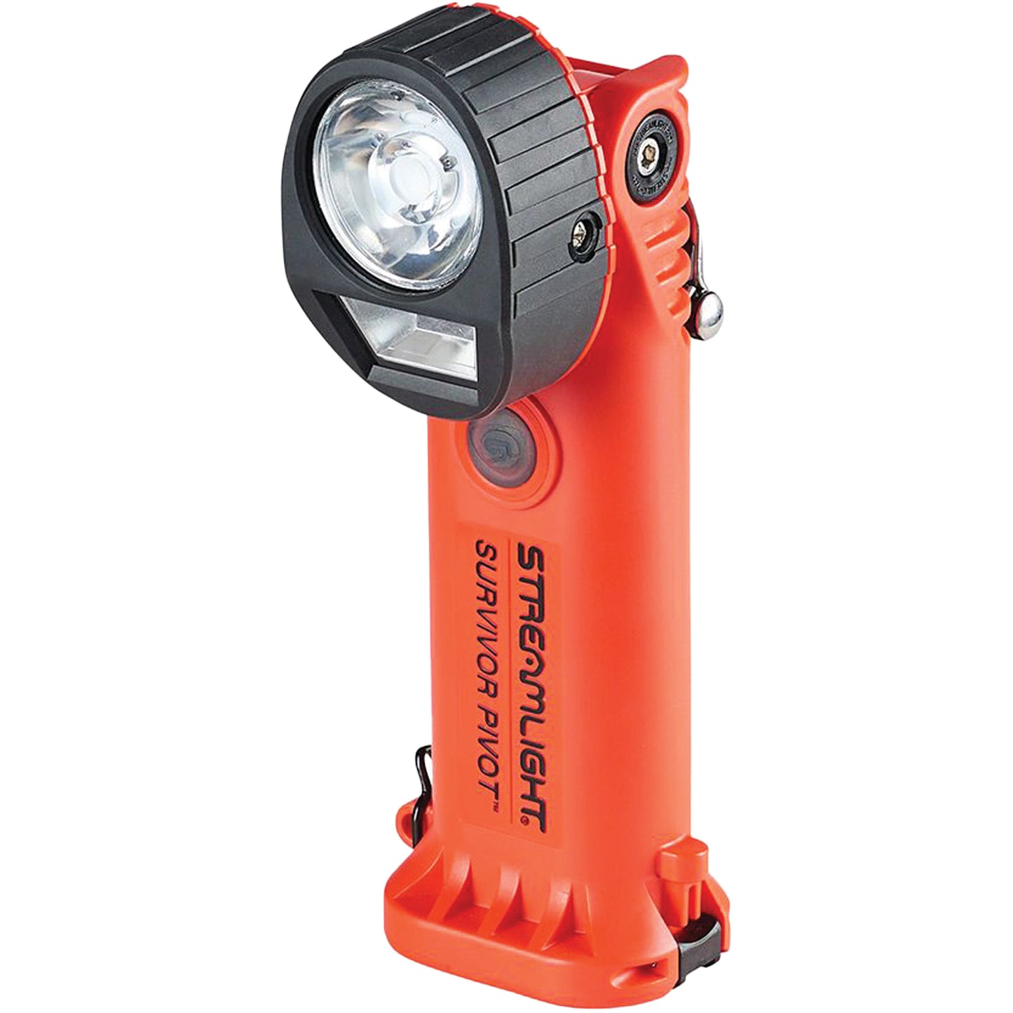 Survivor Pivot® Magnetic Flashlight with Battery Carrier, LED, 325 Lumens, Rechargeable Batteries