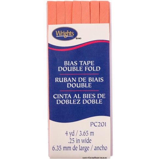 Wrights Double Fold Bias Tape .25"X4yd