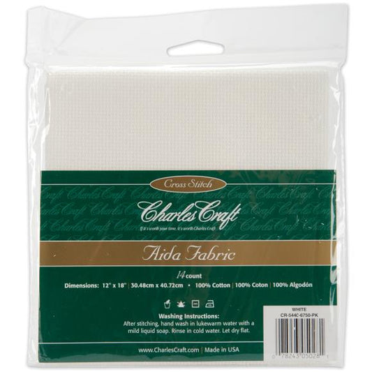 Charles Craft Gold Standard Aida 14 Count 12"X18"