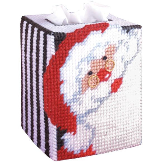 Design Works Plastic Canvas Tissue Box Kit 5"