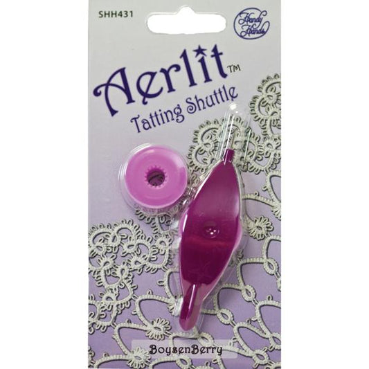 Handy Hands Aerlit Tatting Shuttle W/2 Bobbins