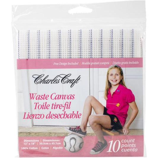 Charles Craft Waste Canvas 10 Count 12"X18"